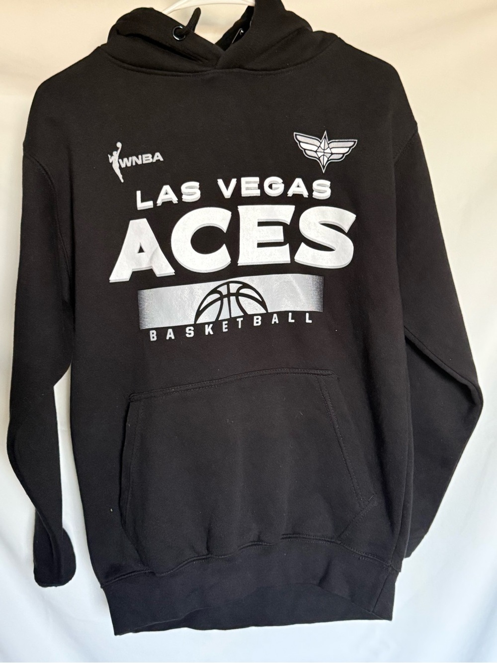Las Vegas Aces Black Pullover Hoodie - WNBA Team Hoodie
